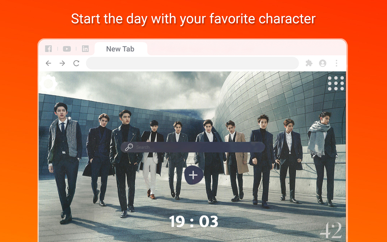 EXO K-Pop Wallpapers New Tab Preview image 3