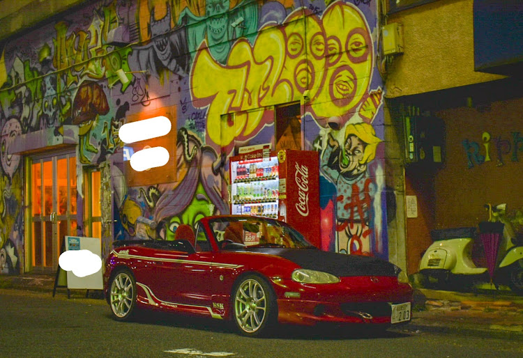 ロードスターのロードスターNR-A・実はプチ仕様変更してます・男は黙って前をいけ！・いつもと違った雰囲気で撮影・中華製はやっぱ安かろう悪かろうだね。。。に関するカスタム事例の投稿画像9枚目