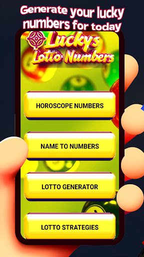 Screenshot Lucky Lotto Numbers