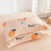 Vỏ Gối Nằm Cotton Poly_Vỏ Gối Đẹp, Dễ Thương_Hàng Không Kèm Ruột_ Kích Thước 45X65