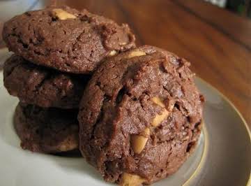 Chewy Chocolate Peanut Butter Cookies Recipe