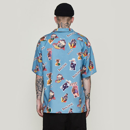 Title 1, Printed loose mens shirt for ultimate comfort ...