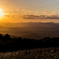 Il Tramonto dalla nostra tenda. di 