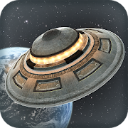 UFO Space Ship in the Moon 3D 1.0.0 Icon