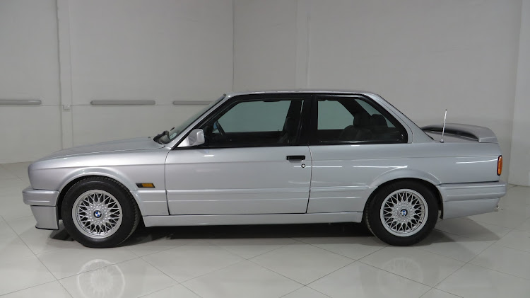 A mint example of the sought-after 1991 BMW 325iS EvoII will be on auction at Creative Rides. Picture: SUPPLIED