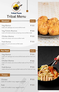 Tribal Taste menu 1