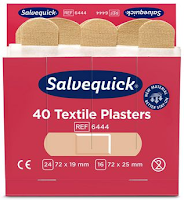 Plaster SALVEQUICK tekstil refill 6444 (40) (Org.nr.1009444)