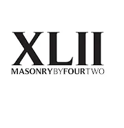 Xlii Masonrybyfourtwo Logo