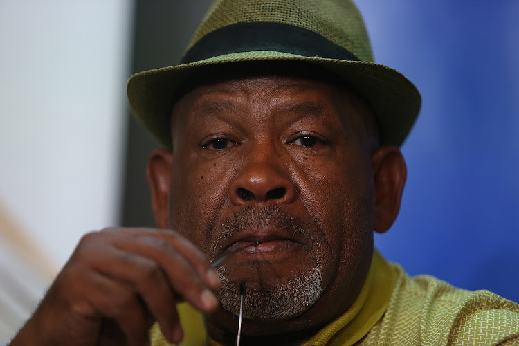 Eskom board chair Jabu Mabuza at a media briefing in Rosebank, Johannesburg, on the power crisis on Tuesday, March 19 2019.