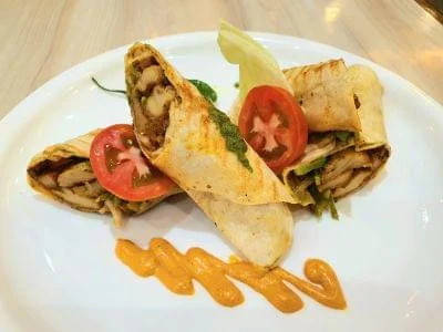 Tandoori Soya Wrap