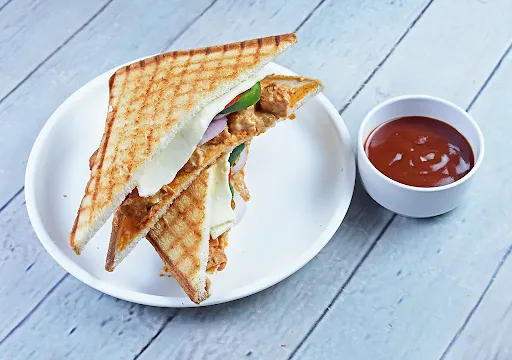 Honey Mustard Chicken Grilled Sandwich [1 Layer/2 Slices Bread]