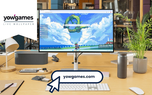 Pokemon Emerald Title Screen Pixel Live Wallpaper screenshot 3