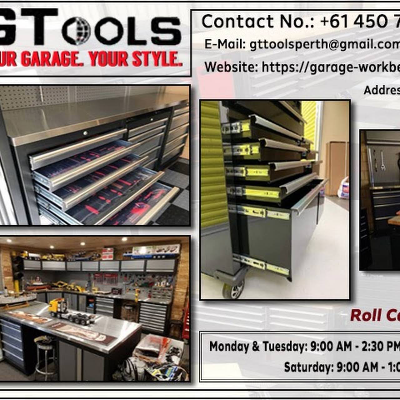 Gtools Perth Tool Box Perth Work Bench Perth Tool Storage