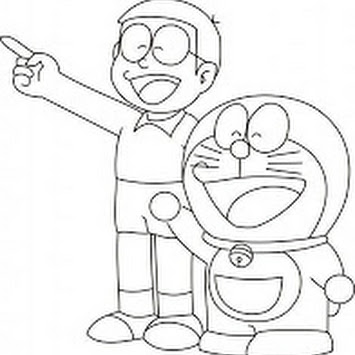 Cara Menggambar Doraemon Mudah