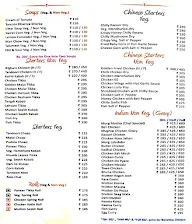 Kamboj's menu 1