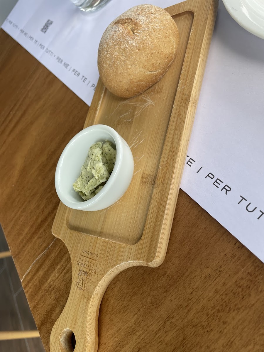 Bread and herb butter