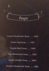 GT Cafe menu 1