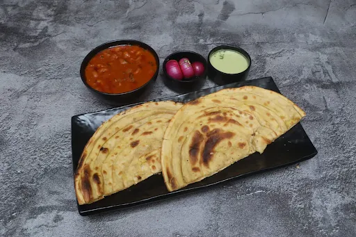 Rajma With Laccha Paratha