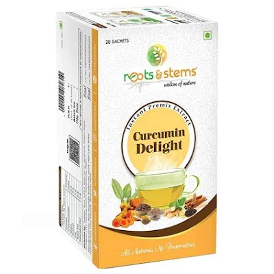 Roots & Stems Curcumin Delight - 60 gm