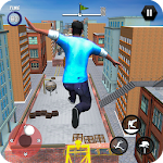Cover Image of Télécharger City Rooftop Parkour 2019: Free Runner 3D Game  APK
