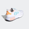 zx 2k boost core white / hazy sky / glow pink