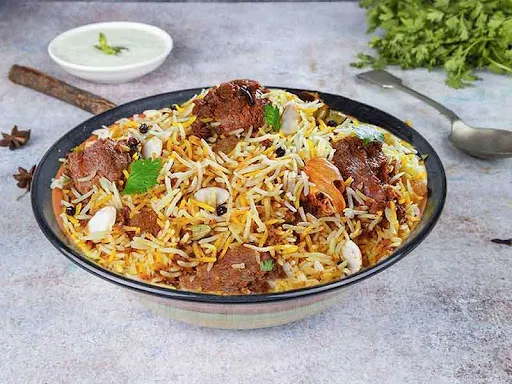 Lucknowi Mutton Dum Biryani (Boneless) - Serves 1