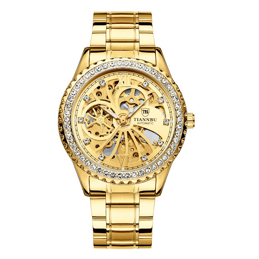 Title 5, Diamond Automatic Mechanical Watch Men Experien...