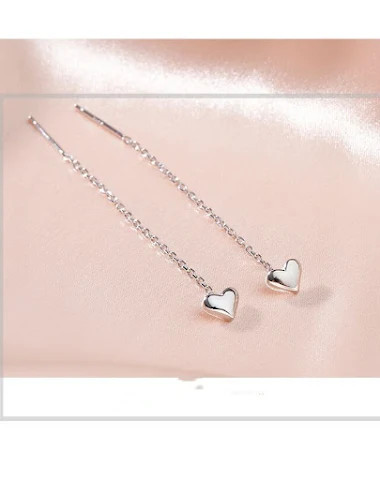 Boucles d'oreilles fines et simples - 0
