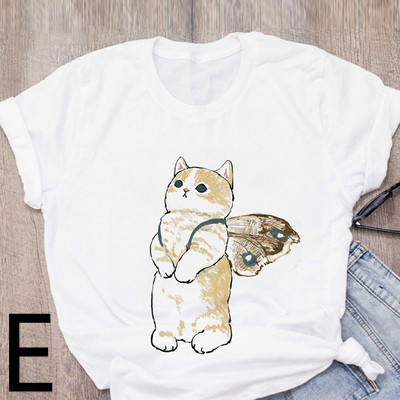 Title 3, Personalized Cartoon Polite Cat Print Fashion G...