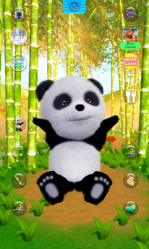 Screenshot Talking Panda