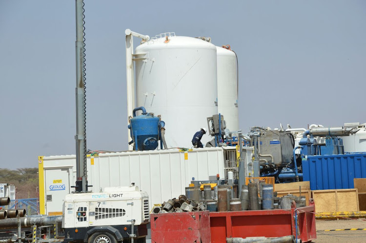 Tullow Oil equipment at Ngamia 1 site in Lokichar, Turkana/FILE