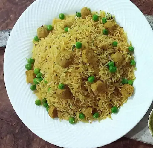 Soyabean Matar Pulao