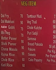 Akanksha Dhaba & Kathi Roll menu 2