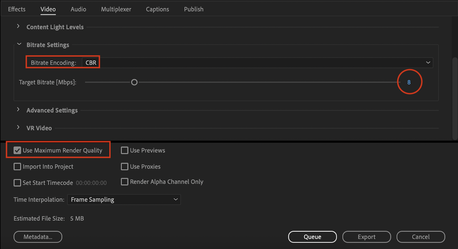 Premiere Export Settings for YouTube: The Ultimate How-To Guide 11