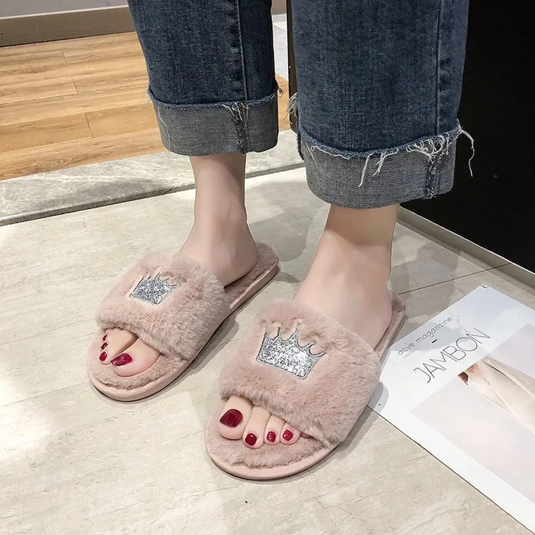 Title 2, Slip-on slippers voor dames met zachte zool voo...