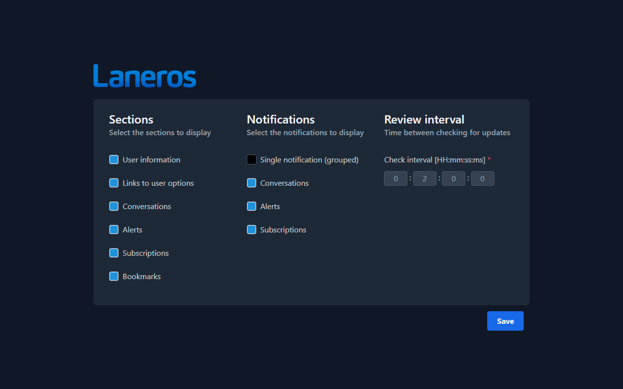 Laneros browser extension Preview image 8