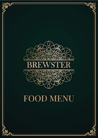 Brewster Brewery menu 1