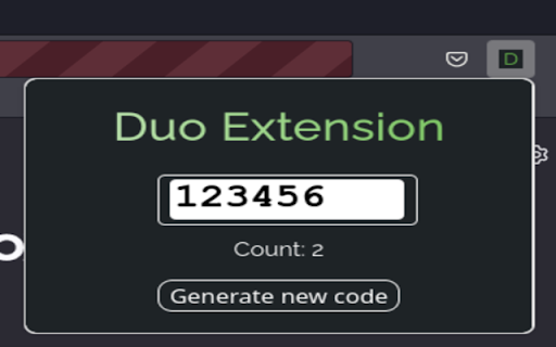 Duo Passcode Generator