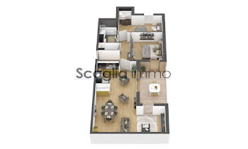 appartement à Porto-Vecchio (2A)