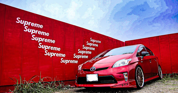 プリウスのCRIMSON RS CV WIRE・Stellar Ｖ・puriten family・puriten factory・淡路島ドライブに関するカスタム事例の投稿画像2枚目