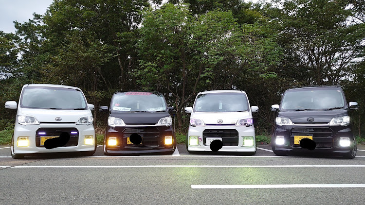 タントエグゼカスタムのエグゼ連合・オフ会・めっちゃ楽しいに関するカスタム事例の投稿画像7枚目