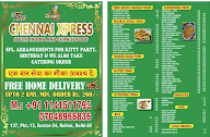 The Chennai Xpress  menu 2