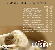 Cusiny menu 3