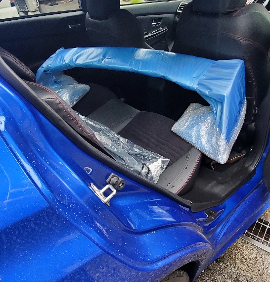 WRX S4のウイング・はね・取り付け完了に関するカスタム事例の投稿画像1枚目