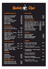 Kadak Chai menu 1