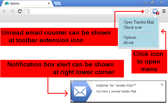 Watcher for Yandex Mail™ Preview image 1