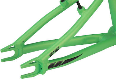 Thrill BMX Race Frame  - Pro XL Cruiser, 21.85" TT, Green/Black alternate image 1