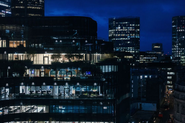 An office building in London, UK on Tuesday, October 25 2022. Picture: BLOOMBERG/JOSE SARMENTO