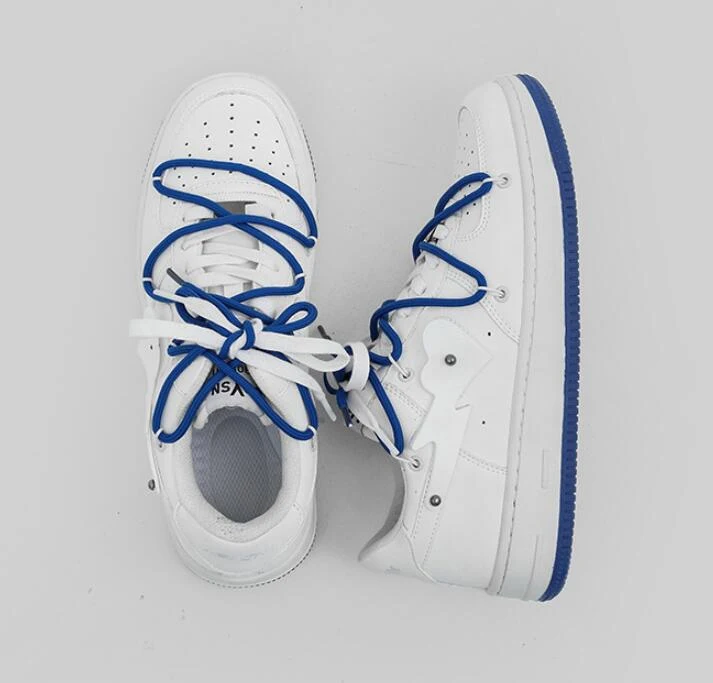Title 2, Zapatos casuales retro de cuero para hombre, es...