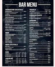 The Droots menu 2